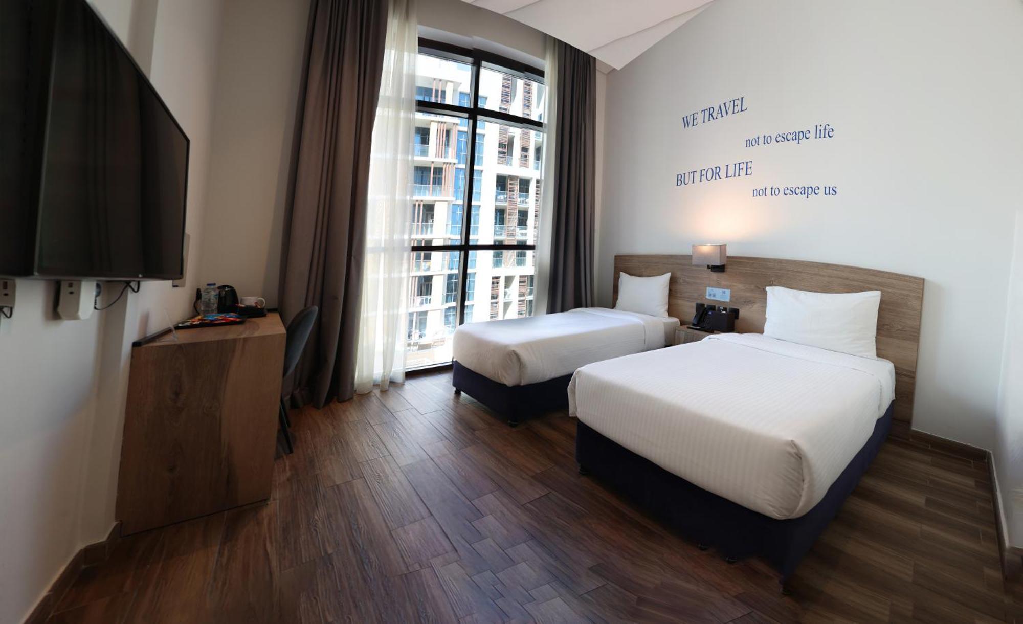 Kingsgate Al Jaddaf Hotel By Millennium Dubaj Zewnętrze zdjęcie